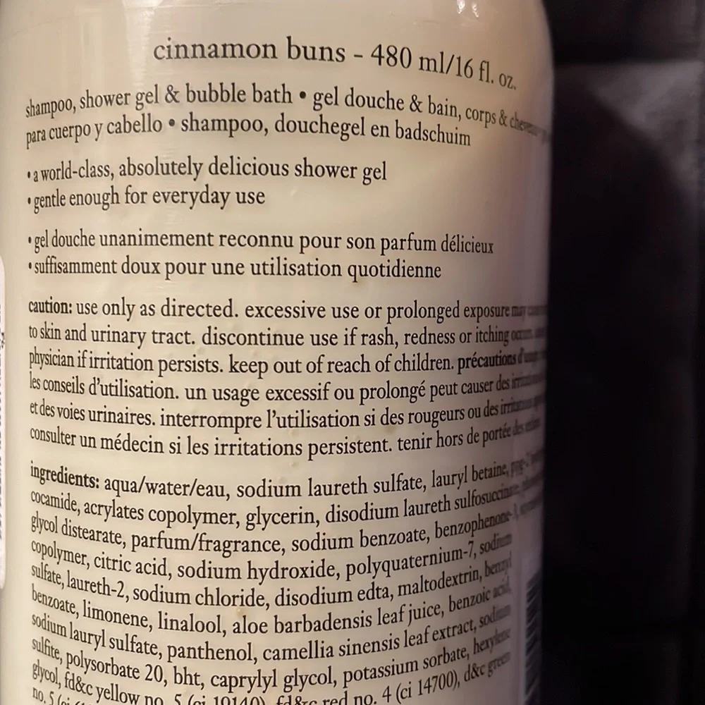 NEW Philosophy Cinnamon Buns 16 oz Shampoo, Shower Gel & Bubble Bath NICE!! - Picture 2 of 5